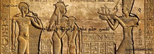 تفسير حلم رؤية مقبرة فرعونية في المنام لابن سيرين